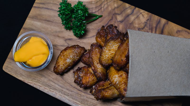 Buffalo chicken wings appetizer